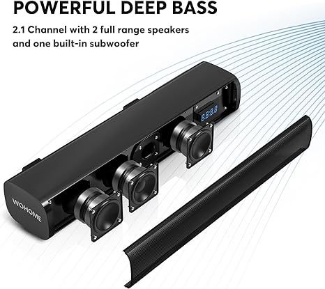 Wohome 2.1ch Small Sound Bars